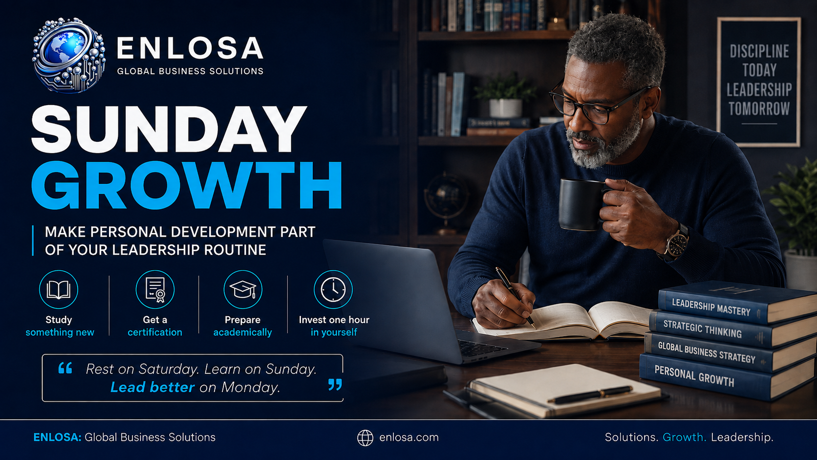 Sunday Growth: Make Personal Development Part of Your Leadership Routine